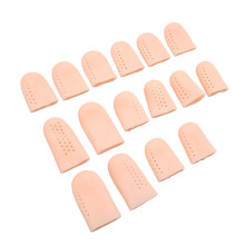 Soft Silicone Finger Cot with Hole Design, Wear-Proof, Protects Fingers