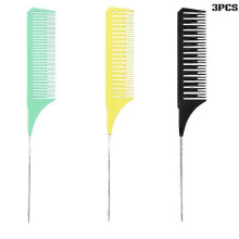 (2) Lebanghui 3 Sizes Strand Comb Hair Dye Tinting Brushes Professional Anti-static Hairdressing Comb Teeth