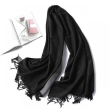 (WJ32-7) 2022 Thick Warm Cashmere Winter Scarf Women Shawl Wraps Double Side Female Pashmina Solid Blanket Stoles Lady Luxury Scarves