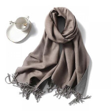 (WJ32-11) 2022 Thick Warm Cashmere Winter Scarf Women Shawl Wraps Double Side Female Pashmina Solid Blanket Stoles Lady Luxury Scarves