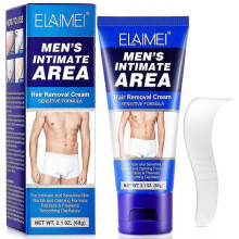 Hair removal cream for private parts, hair removal cream for body and legs, thorough and gentle hair removal for men, suitable for all skin types