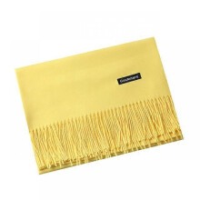 (150g-Light yellow) Luxury Solid Women Scarf Winter Cashmere Pashmina Shawls Warm Lady Blanket Wraps Bufanda Scarves Tassel Neck Echarpe 2022