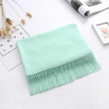 (150g-Peppermint) Luxury Solid Women Scarf Winter Cashmere Pashmina Shawls Warm Lady Blanket Wraps Bufanda Scarves Tassel Neck Echarpe 2022