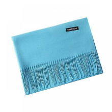(150g-Sky blue) Luxury Solid Women Scarf Winter Cashmere Pashmina Shawls Warm Lady Blanket Wraps Bufanda Scarves Tassel Neck Echarpe 2022