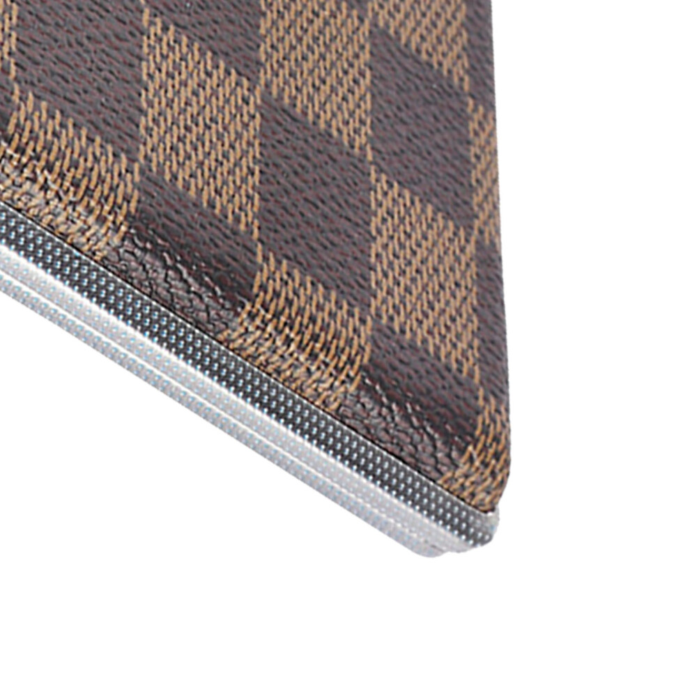 Elegant PU Leather Cigarette Case Holds 20 Durable Metal Design
