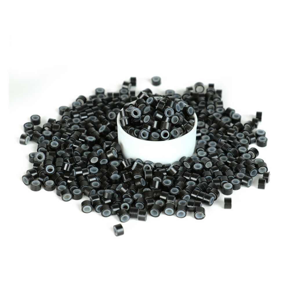 Unisex Durable Silicone Micro Link Rings 500Pcs For Hair Extensions Salon