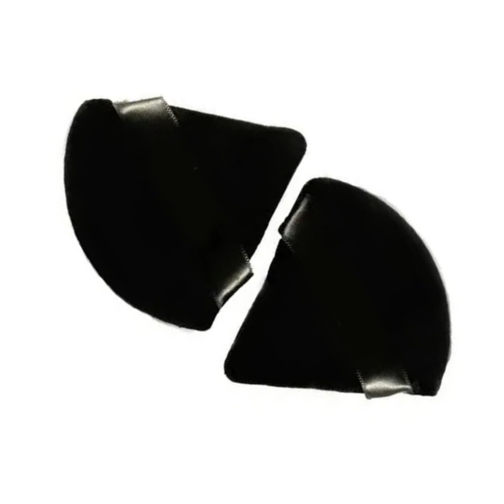 2PCS Triangle Powder Puffs Latex Foam, 72x70mm, Reusable Makeup Sponge
