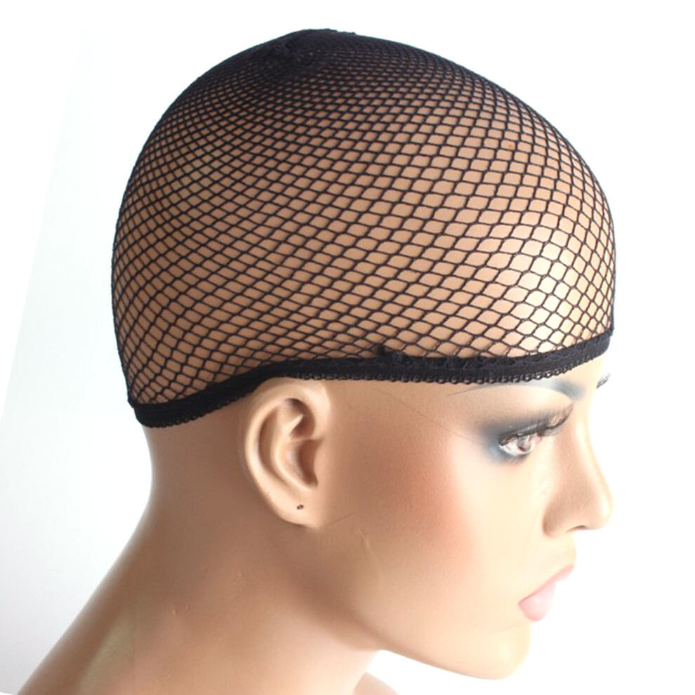 Unisex Black Stretchable Nylon Breathable Wig Cap For Cosplay & Dress Up