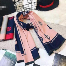 (5) Ladies Elegant High-quality Camellia Floral Print Cashmere Scarf Women Luxury Shawl Thick Warm Brand Pashmina Women Wraps Hijabs