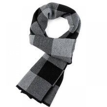 (color 10) 2022 Casual Cool Winter Scarves Men Scarf Warm Neckercheif Business Plaid Kint Scarves Men Cotton Wraps Male Sjaal Foulard