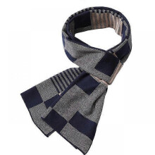 (color 16) 2022 Casual Cool Winter Scarves Men Scarf Warm Neckercheif Business Plaid Kint Scarves Men Cotton Wraps Male Sjaal Foulard