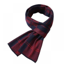 (color 26) 2022 Casual Cool Winter Scarves Men Scarf Warm Neckercheif Business Plaid Kint Scarves Men Cotton Wraps Male Sjaal Foulard