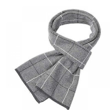 (color 18) 2022 Casual Cool Winter Scarves Men Scarf Warm Neckercheif Business Plaid Kint Scarves Men Cotton Wraps Male Sjaal Foulard