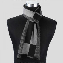 (color 4) 2022 Casual Cool Winter Scarves Men Scarf Warm Neckercheif Business Plaid Kint Scarves Men Cotton Wraps Male Sjaal Foulard