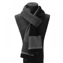 (color 6) 2022 Casual Cool Winter Scarves Men Scarf Warm Neckercheif Business Plaid Kint Scarves Men Cotton Wraps Male Sjaal Foulard