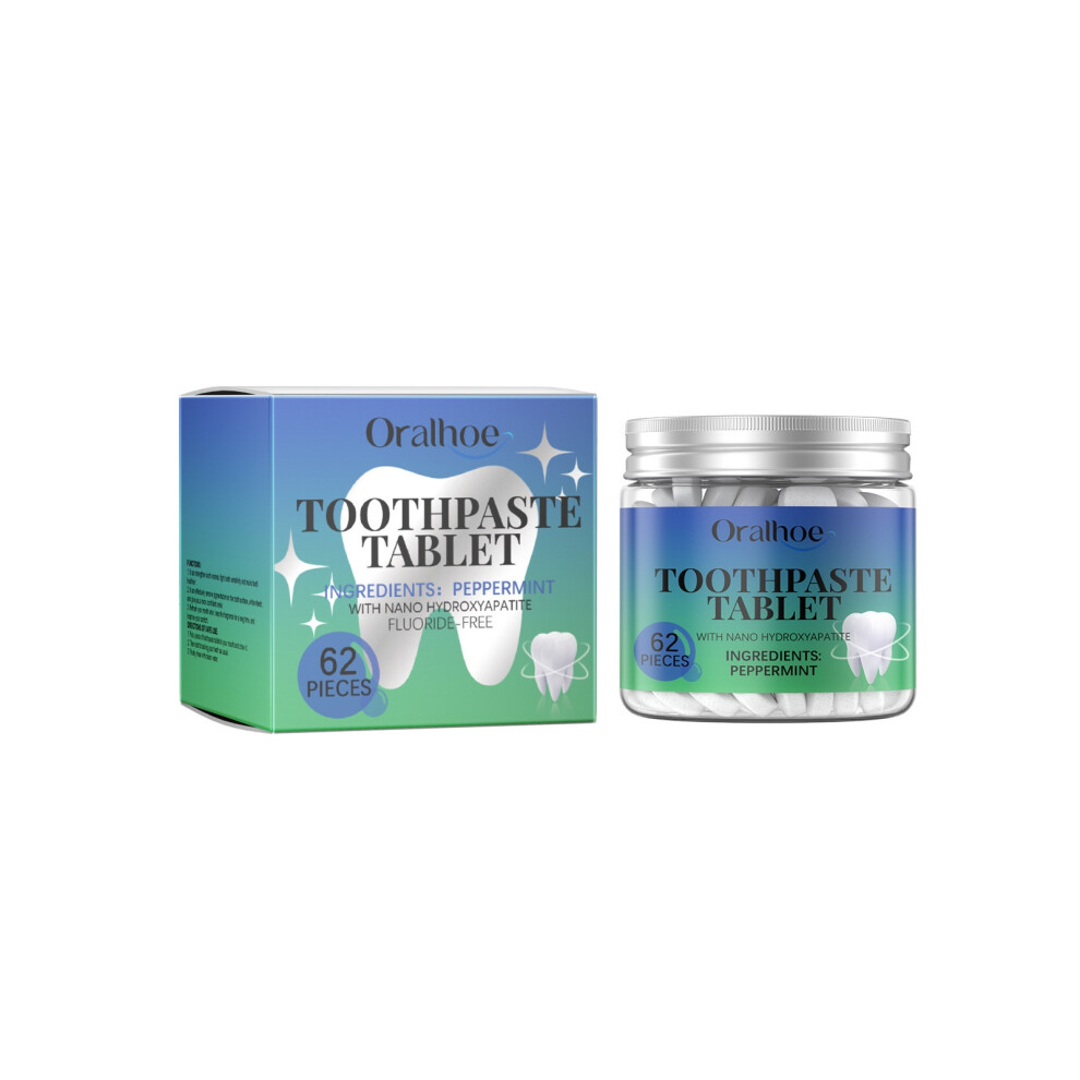 (Mint toothpaste tablets) Toothpaste tablet series cleaning teeth dirt fresh breath care oral care teeth cleaning