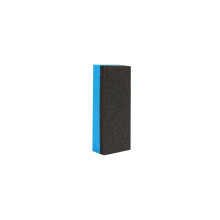 (Blue square sponge) Bathroom cleaner Stainless steel wash basin detergent shower room bathtub glass scale cleaner