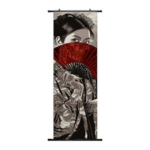 (45*125CM, 1) Lebanghui Japanese Samurai Ukiyo-e Scroll Poster