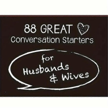 88 Great Conversation Starters for Husbands and Wifes Romantic Couple Card Game Gifts for Couples