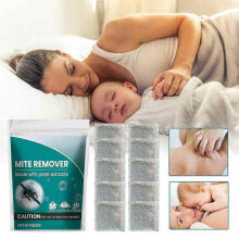 Natural mite removal bag herbal plant extract mite removal bag for home bed and sofa mite removal
