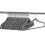(grey)Lebanghui Non-slip Velvet Hangers - Suit Hangers (10-pack) 2