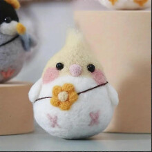 Cute Bird Needle Felting Starter Kit Diy Crafts Complete Tools for Adults Kids Beginners