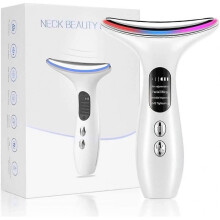 (White) Face Massager Against Wrinkles, Face Beauty Device With 4 Modes, 45c Anti-wrinkle Face Device For Skin Tightening & Lifting