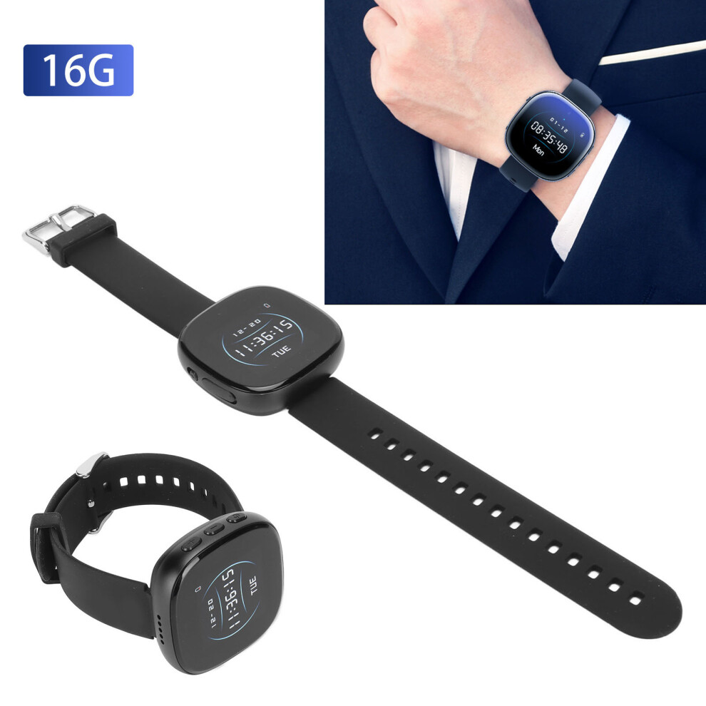 Digital HD 1080P Voice-Activated Recorder Watch, 300mAh Battery-image-OPC-PJJDX7B-NEW