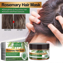 Organics Rosemary Hair Mask, Hair Mask, Damaged Root Repair, Essential Oil and Biotin Deep Conditioner for Dry and Damaged Hair