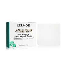 (100g)Goat Milk Protein Mite Soap Deep Cleansing Repair Skin Oil Control Makeup Remover Moisturizing Bath Skin Care Soap