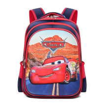 (B)Cartoon backpack children's character backpack schoolbag kids boys and girls travel shoulder bag creative gift