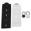Button Extender Set 20pcs with 10 Elastic Waist and Collar Buttons for Clothes 16