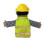 (worker)Soft Plush Toy Hand Puppet Funny Puppets Toy Professional Character Hand Puppet,50% Offer 4