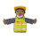 (worker)Soft Plush Toy Hand Puppet Funny Puppets Toy Professional Character Hand Puppet,50% Offer 1