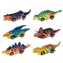 6 Pack Dinosaur Toy Cars Pull Back Toys Car Vehicles Playsets Dino Kids Boys Toddler Christmas Birthday Gift