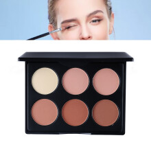 FG02 Puderpalette, 6 Farbtöne, tragbare Konturpalette