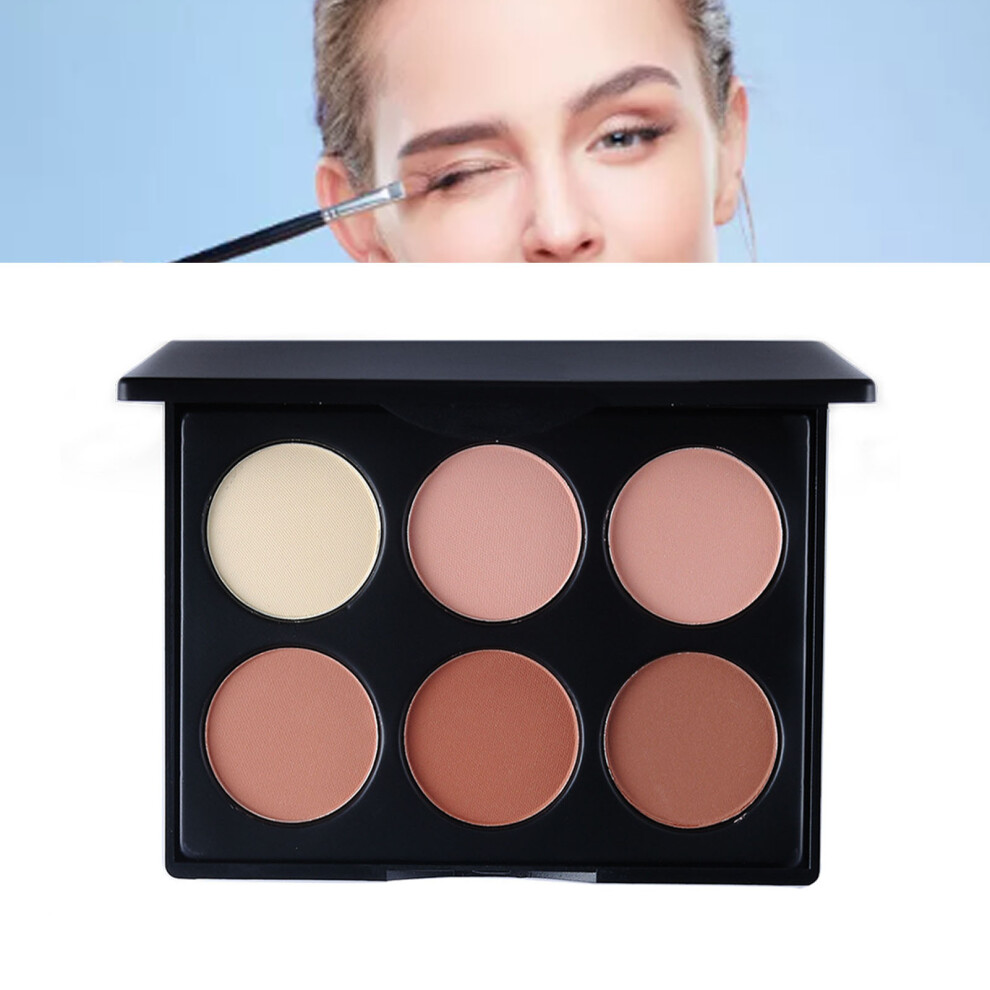 Powder Palette 6 Shades FG02 Contour & Highlight Makeup Palette