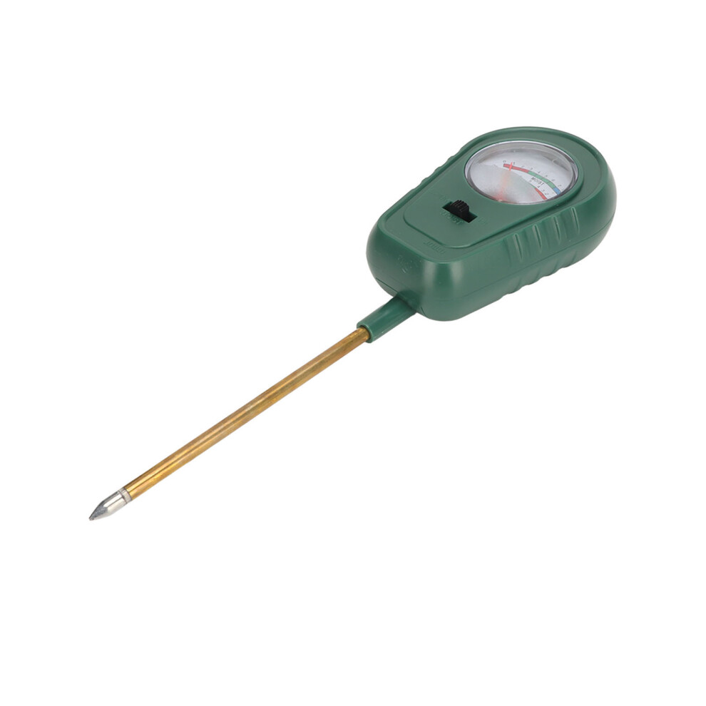 Professional Soil Moisture Meter, Ph & Fertility Tester, Green 8341339448807