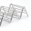 Stainless Steel 3-Grid V-Shaped Taco Holder Rack with Sauce Cup 9