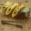 Stainless Steel 3-Grid V-Shaped Taco Holder Rack with Sauce Cup 11