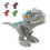 4er Pack Mini-Finger-Dinosaurier, ABS, assortiert 1