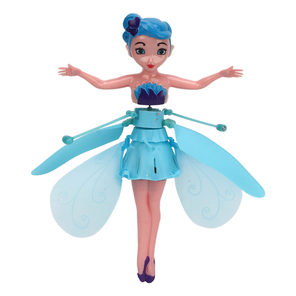 Luminous Flying Fairy Princess Doll, Usb Rechargeable, Blue