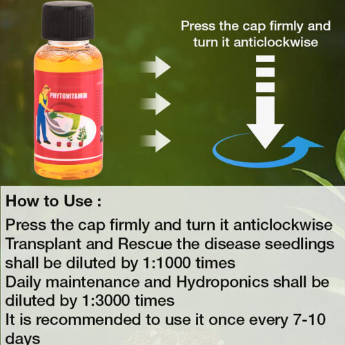 Fast Rooting Plant Nutrient Solution 50ml for Seedlings and Hydroponics 2