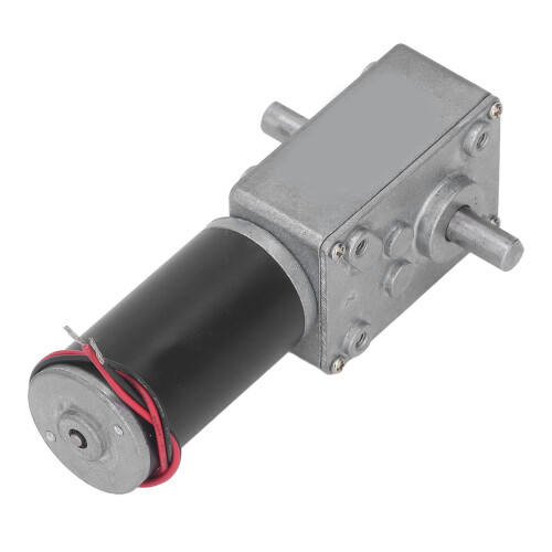 DC-Mikro 12V Doppelwellen-Wurmgetriebe 250 U/min Motor 1