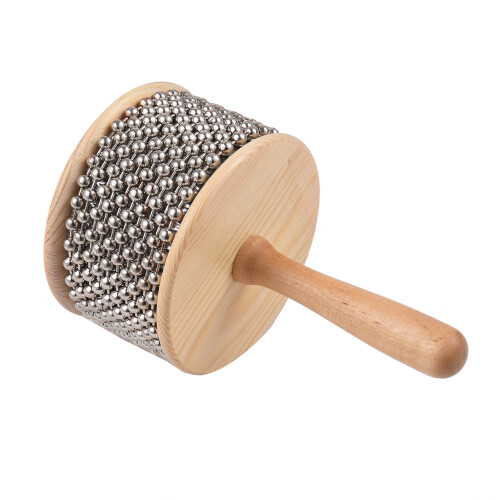 8-inch Wooden Cabasa Pop Hand Shaker for Music Classes Medium Size