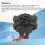 Carbon Brush Holder Starter for Mercedes-Benz C204 W211 1004336580 11