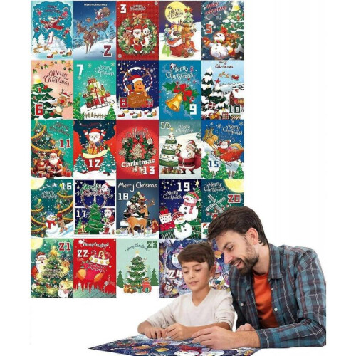 2024 Christmas Advent Calendar Jigsaw Puzzle