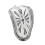Stable Retro Silver Desk Clock - Feel Time Pass with Melting Design 11