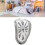 Stable Retro Silver Desk Clock - Feel Time Pass with Melting Design 3