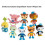 The Octonauts Figures Playset Action Figure Doll Toy Ornament 8pcs/set 4